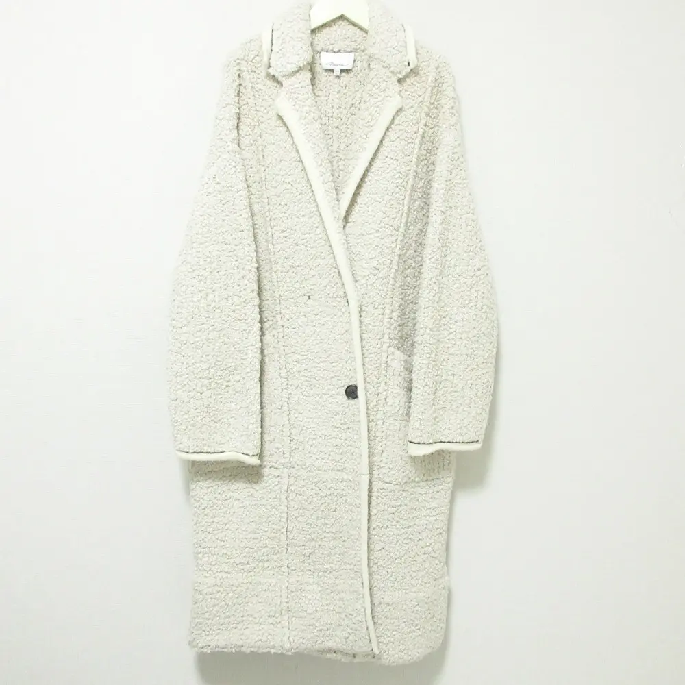 3.1 Phillip Lim 3.1フィリップリム ロングボアコート XS ライトベージュ
