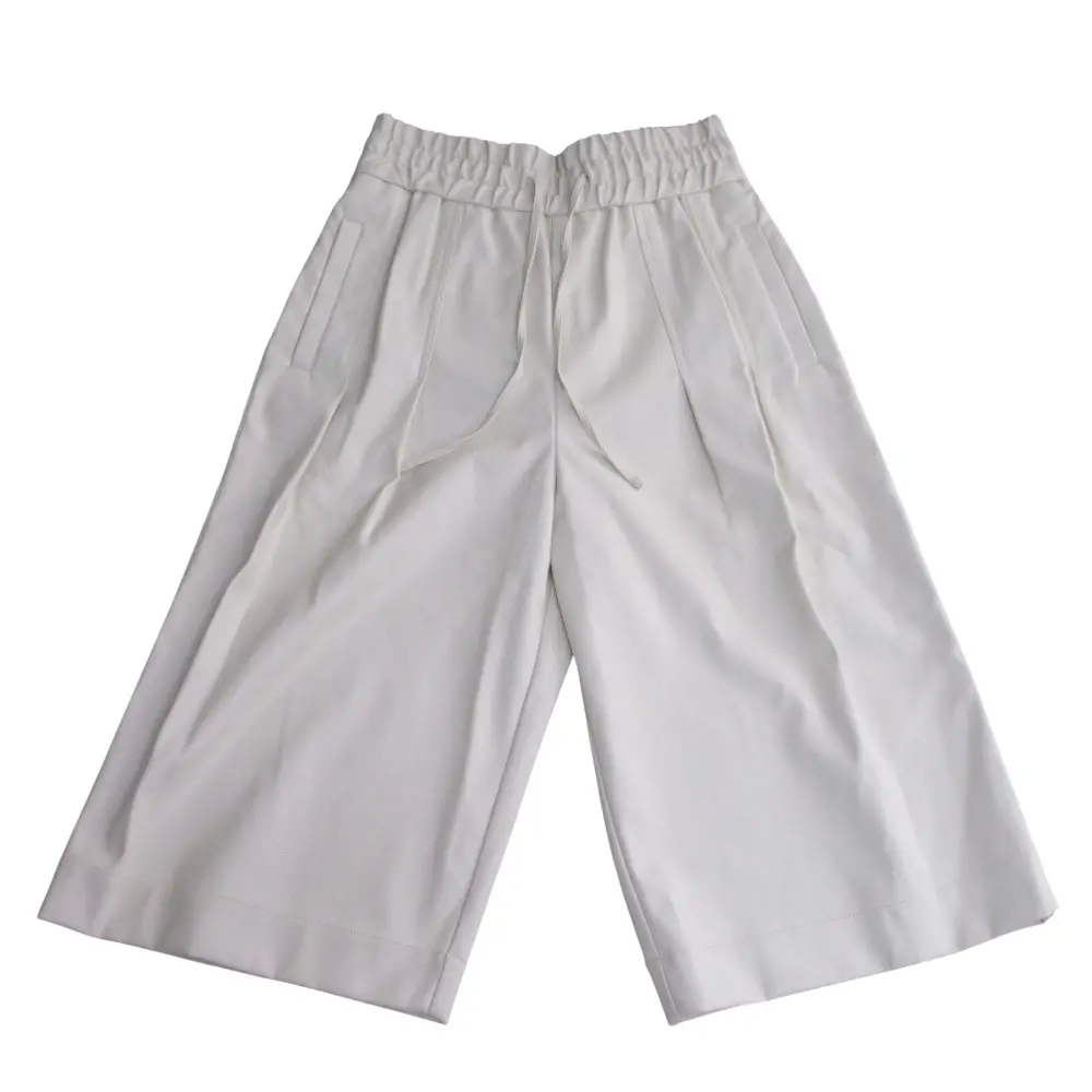 3.1 phillip lim 3.1フィリップリム ヴィーガンレザーキュロット ガウチョパンツ F212-5227VPL サイズ2 アイボリー