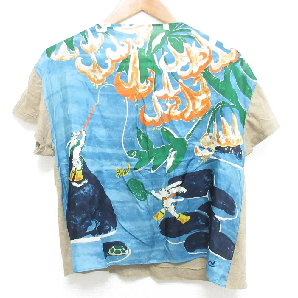 45R フォーティファイブアール バカンス 絵本バンダナ Tシャツ カットソー 5067177 サイズ0 マルチカラー