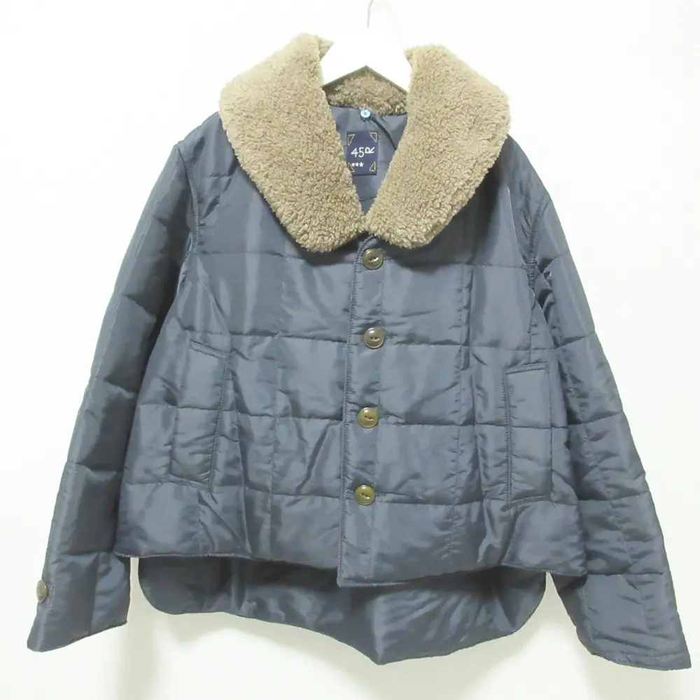 45R フォーティファイブアール 襟2WAY 厚ナイロンの908テントブルゾン リバーシブルジャケット 71110074 3 ネイビー