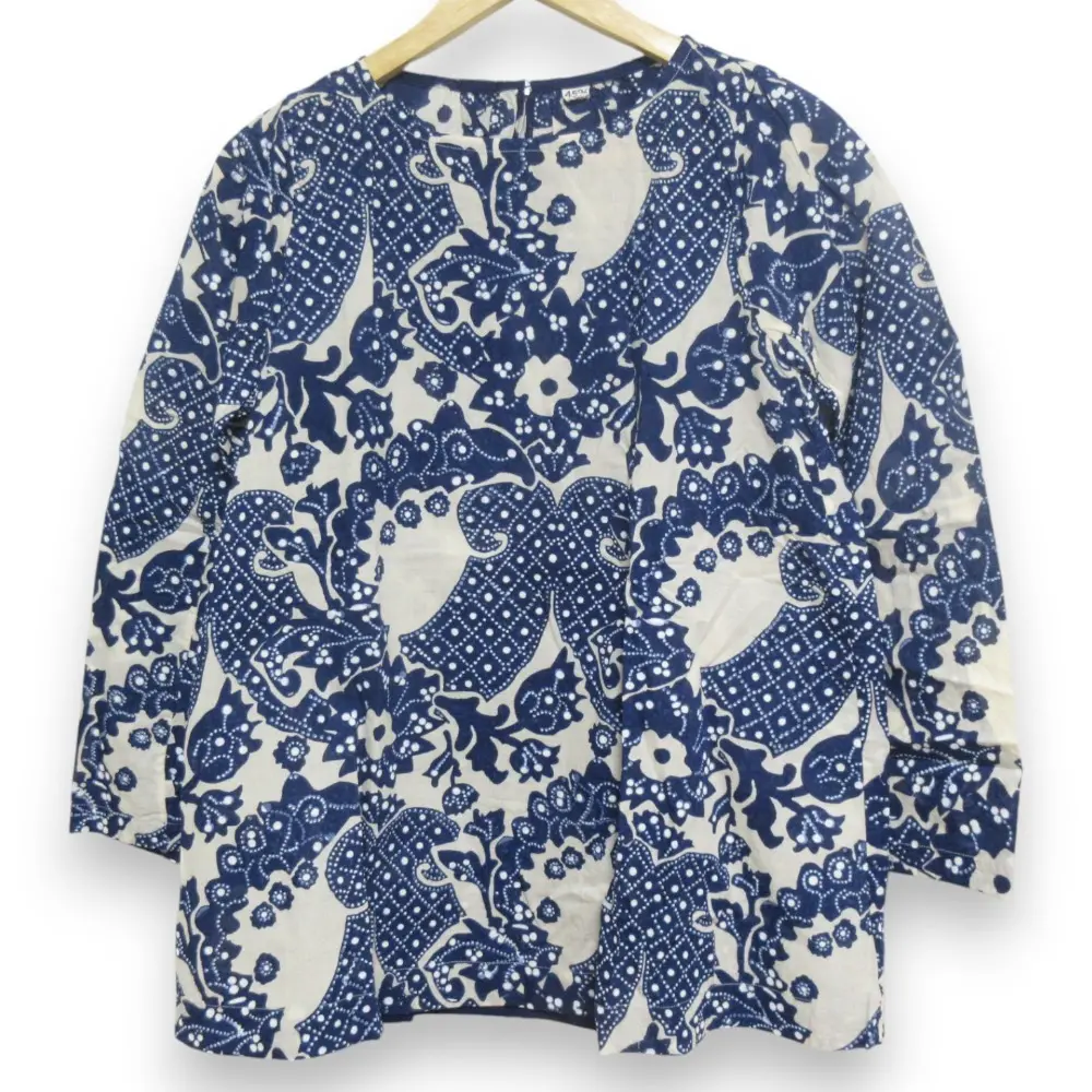 45R フォーティファイブアール インドカディ更紗のブロックプリント