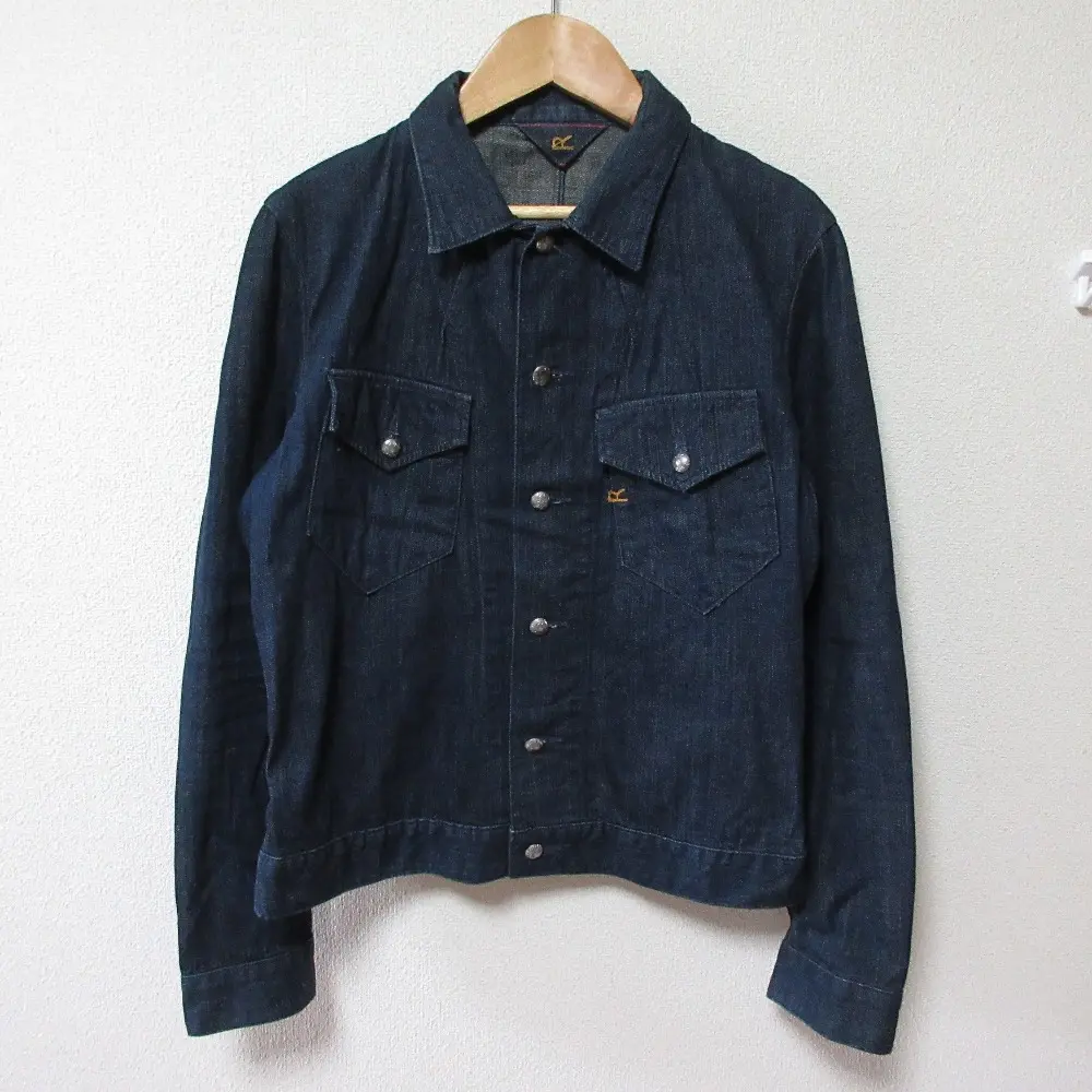 45rpm　フォーティファイブアールピーエム　デニムジャケット　サイズ3 45rpm フォーティファイブアールピーエム コンチョボタン デニム