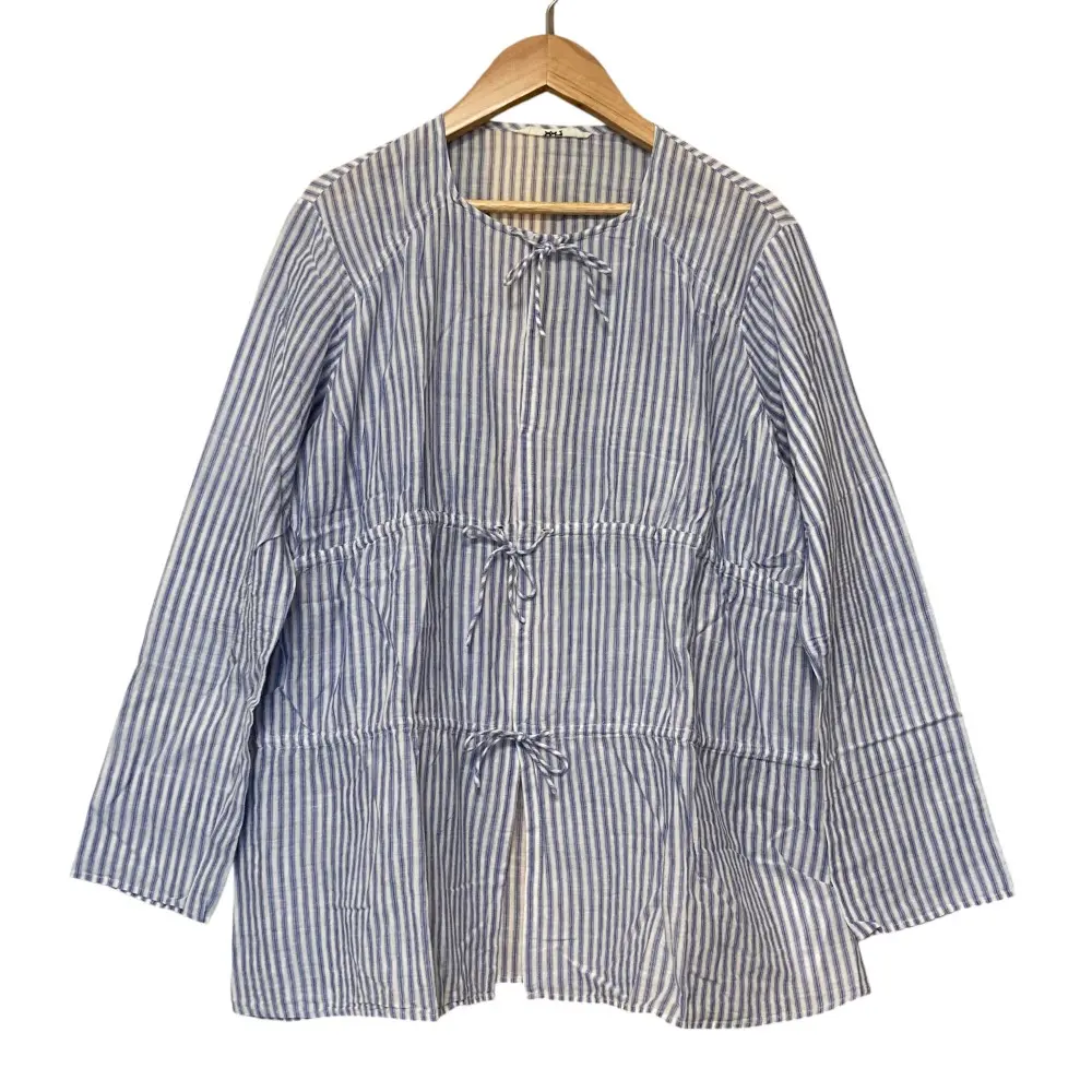 45R フォーティファイブアール ストライプ 長袖 オーバーサイズ プル