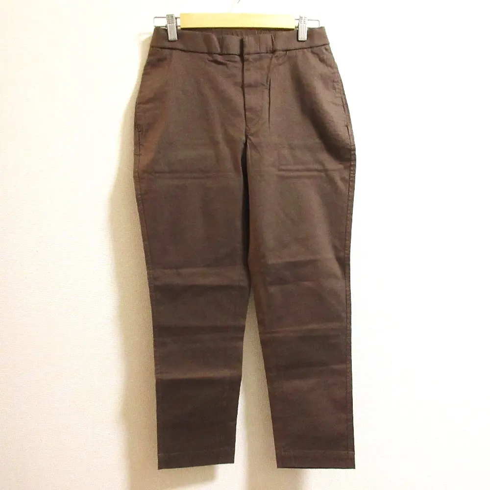 45R フォーティファイブアール コットンリネン ストレッチパンツ 5076129 サイズ3 ブラウン