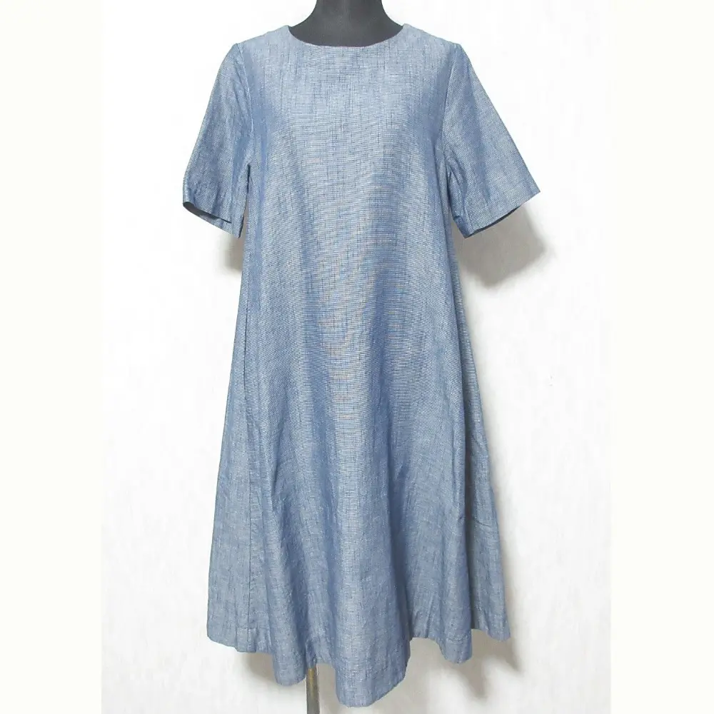 45R フォーティファイブアール ボーダー柄 ノースリーブ ロング丈