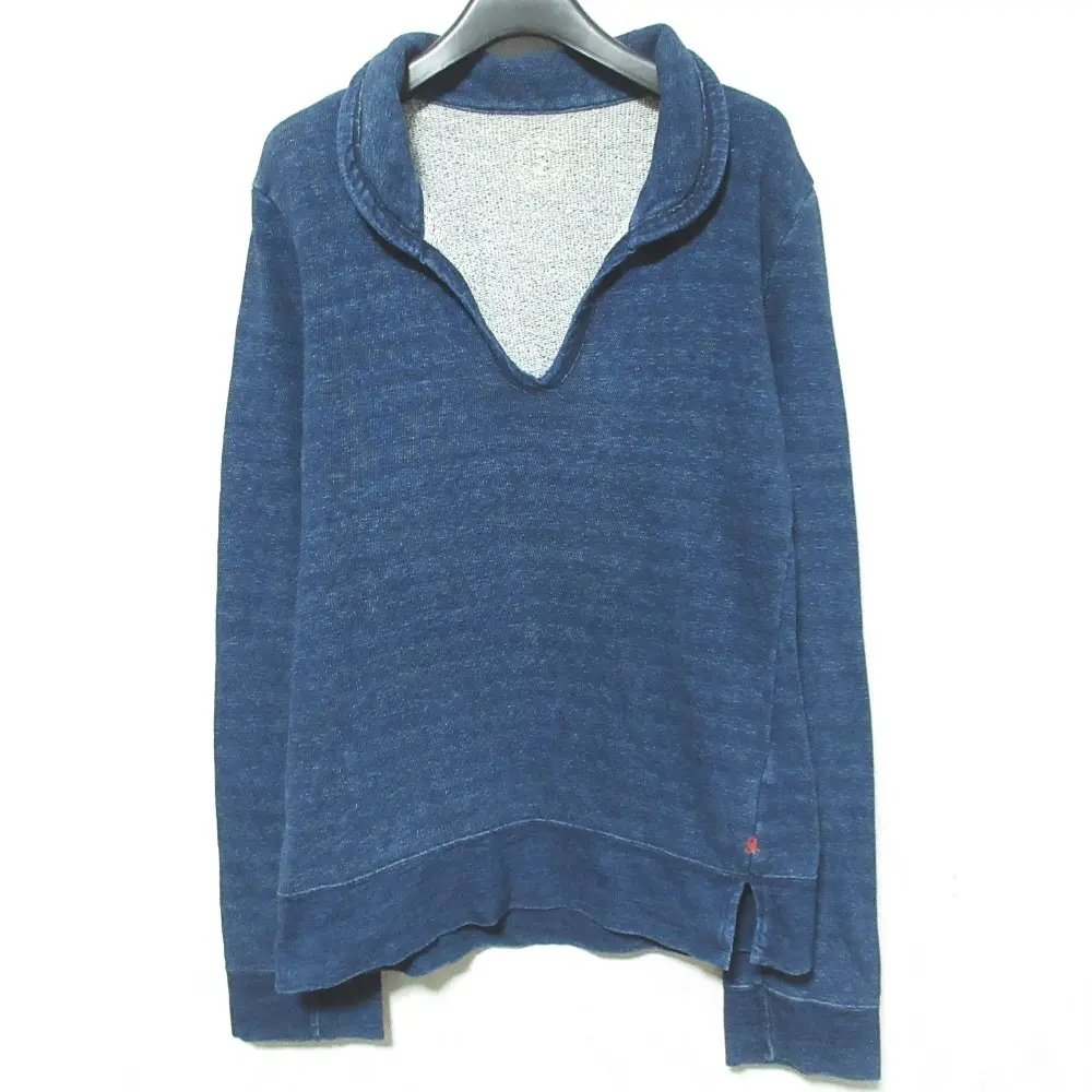 45R フォーティファイブアール 刺繍 クルーネック 半袖 ショート