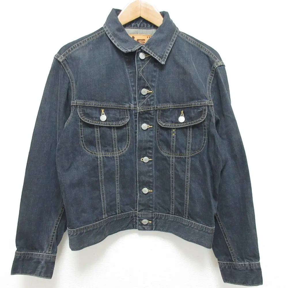 45rpm　フォーティファイブアールピーエム　デニムジャケット　サイズ3 45rpm フォーティファイブアールピーエム コンチョボタン デニム