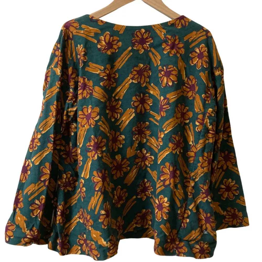 45R フォーティーファイブアール フラワープリント ブラウス 7113026