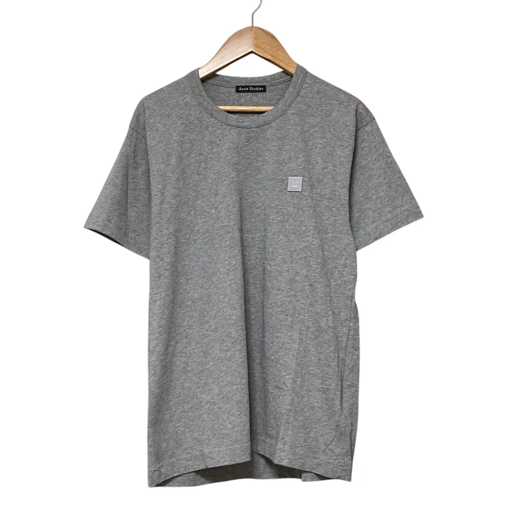 Acne Studios アクネストゥディオズ フェイスパッチ ショートスリーブ Tシャツ カットソー XS グレー