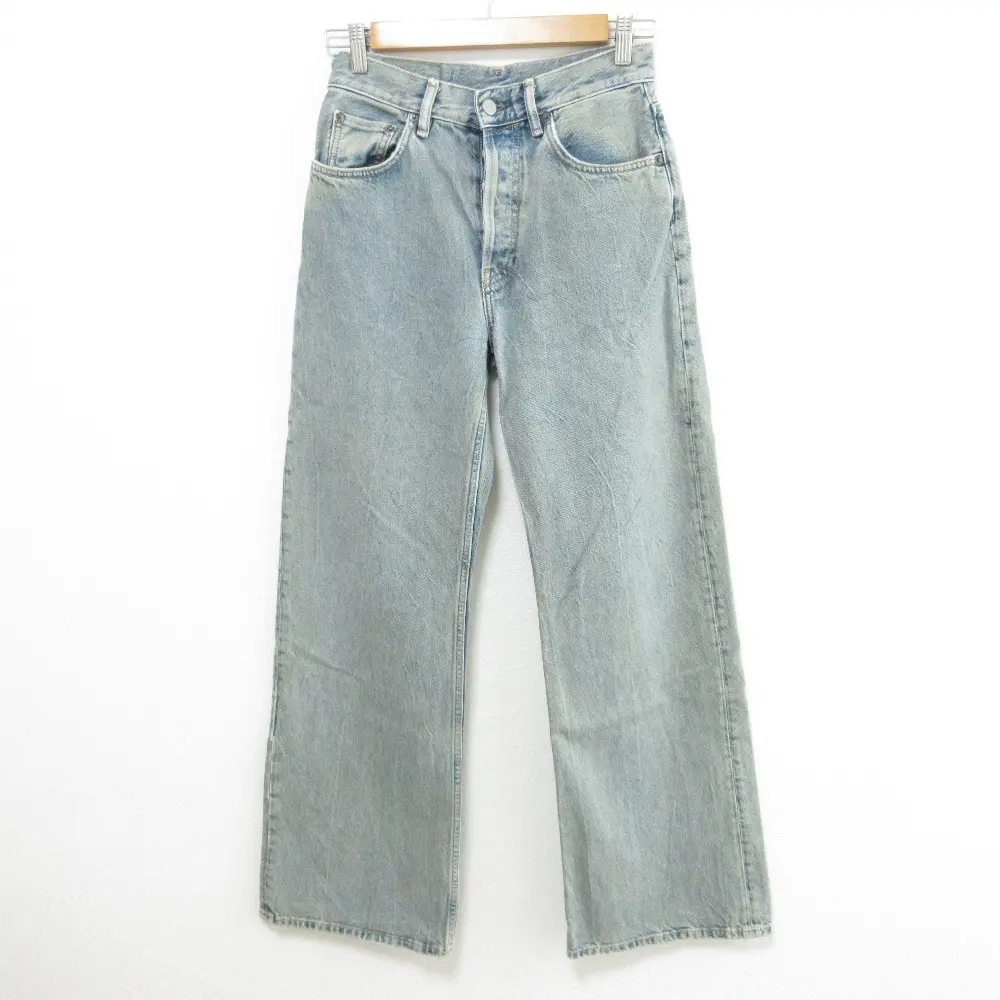 Acne Studios アクネストゥディオズ 2021F DELTA レギュラーフィット デニムパンツ ジーンズ サイズ24 ブルー