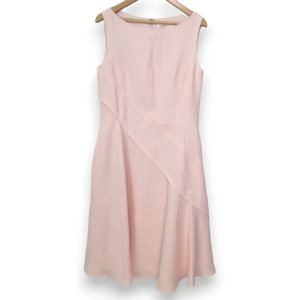 24SS ADEAM アディアム Chamber Dress ノースリーブ ドレス ミモレ丈ワンピース 43138 サイズ0 ピンク系