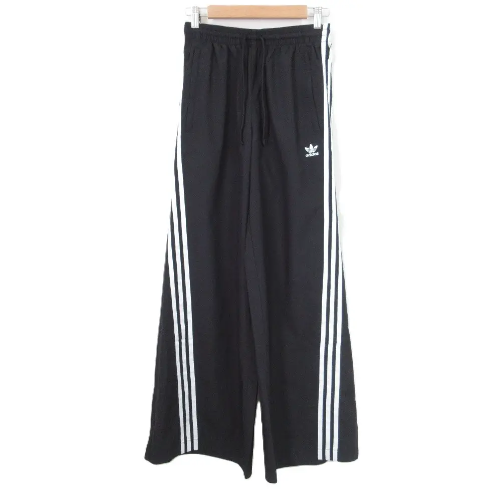 23AW adidas Originals アディダス オリジナルス オーバーサイズ トラックパンツ イージーパンツ IV9318 XSサイズ ブラックの買取実績【2025年10月買取】