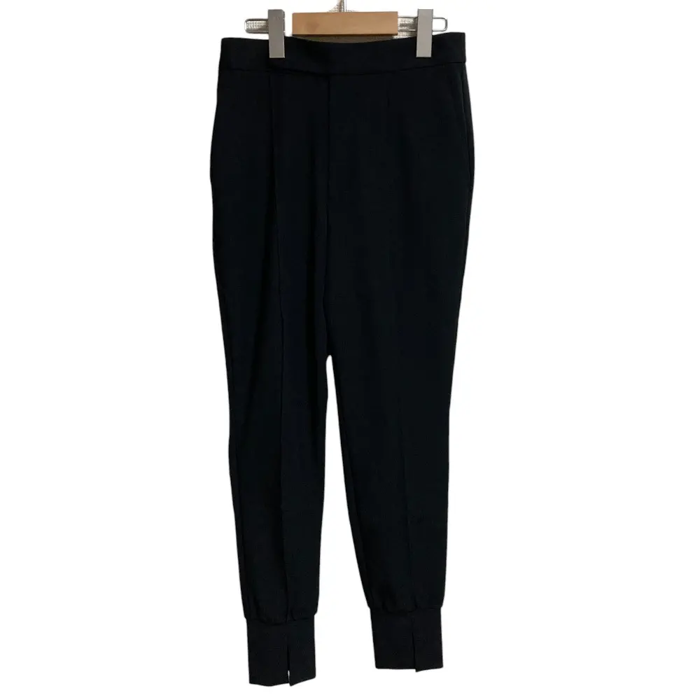 23SS ADORE アドーア ナイロン スリットヘム イージー ジョガーパンツ サイズ36 ブラック