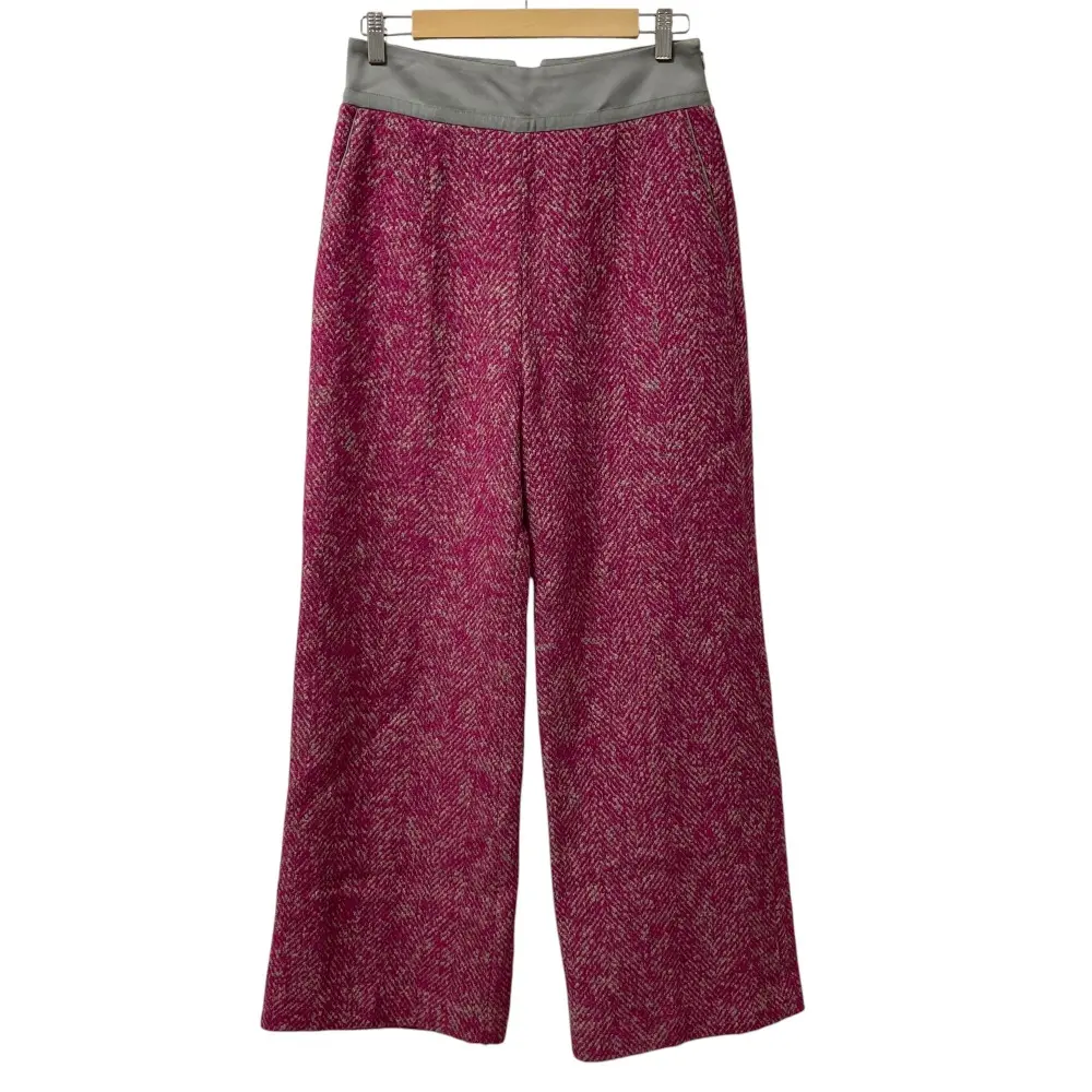 ADORE アドーア ツイード パンツ サイズ38 パープル