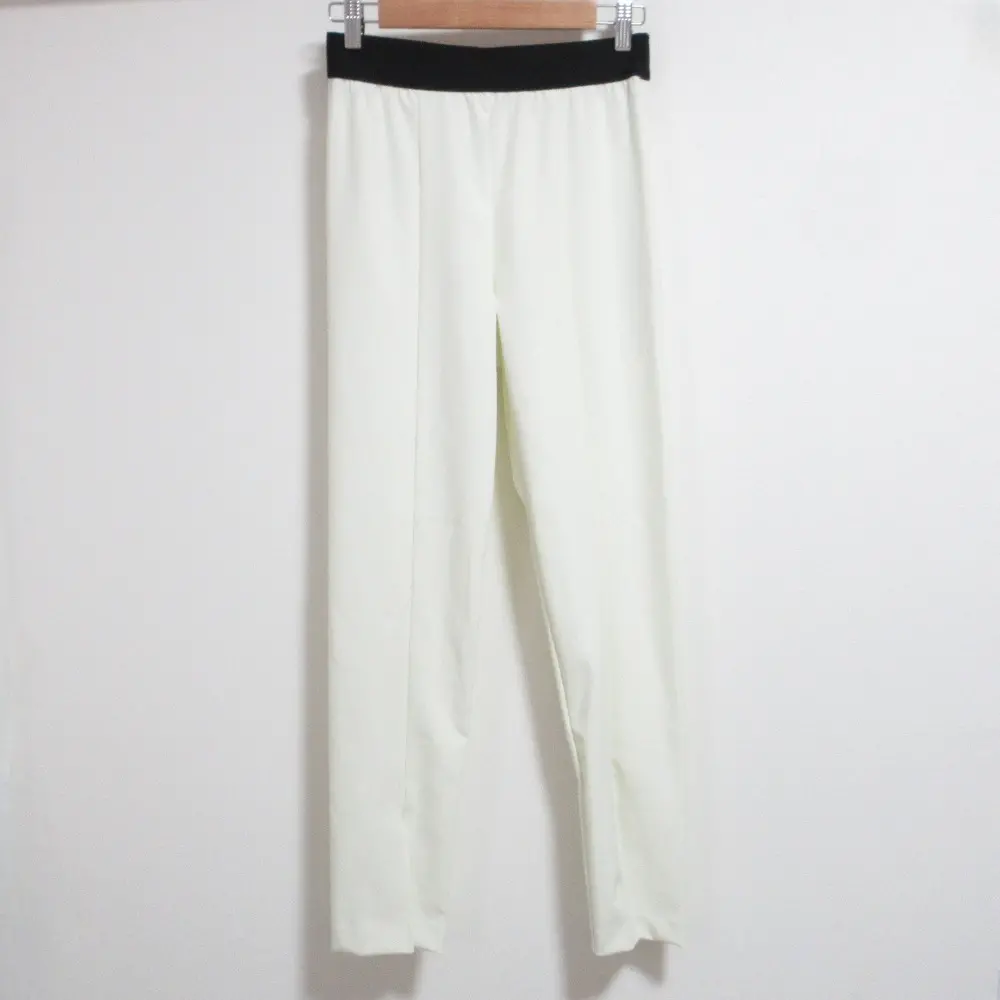 25SS ADORE アドーア フロントスリット ナイロン2WAYイージーパンツ 38 ホワイト