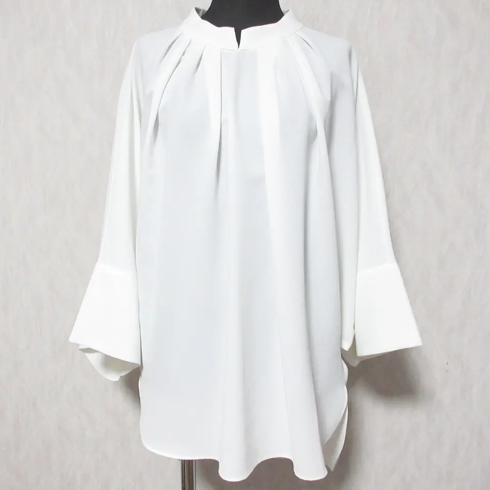 ADORE アドーア ドライタッチジョーゼットブラウス カットソー 531-1110317 38 ホワイト