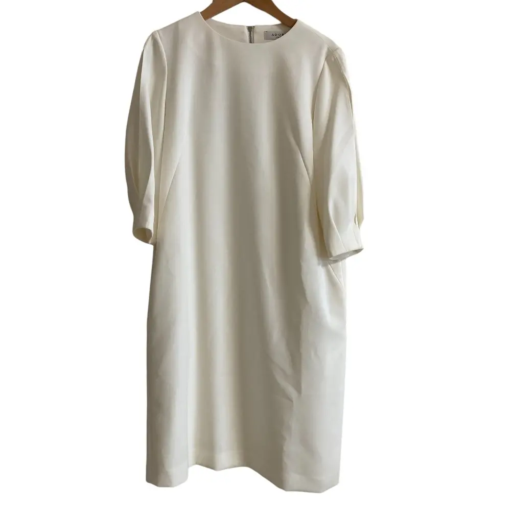 ADORE アドーア スリットスリーブ ワンピース サイズ38 ホワイト