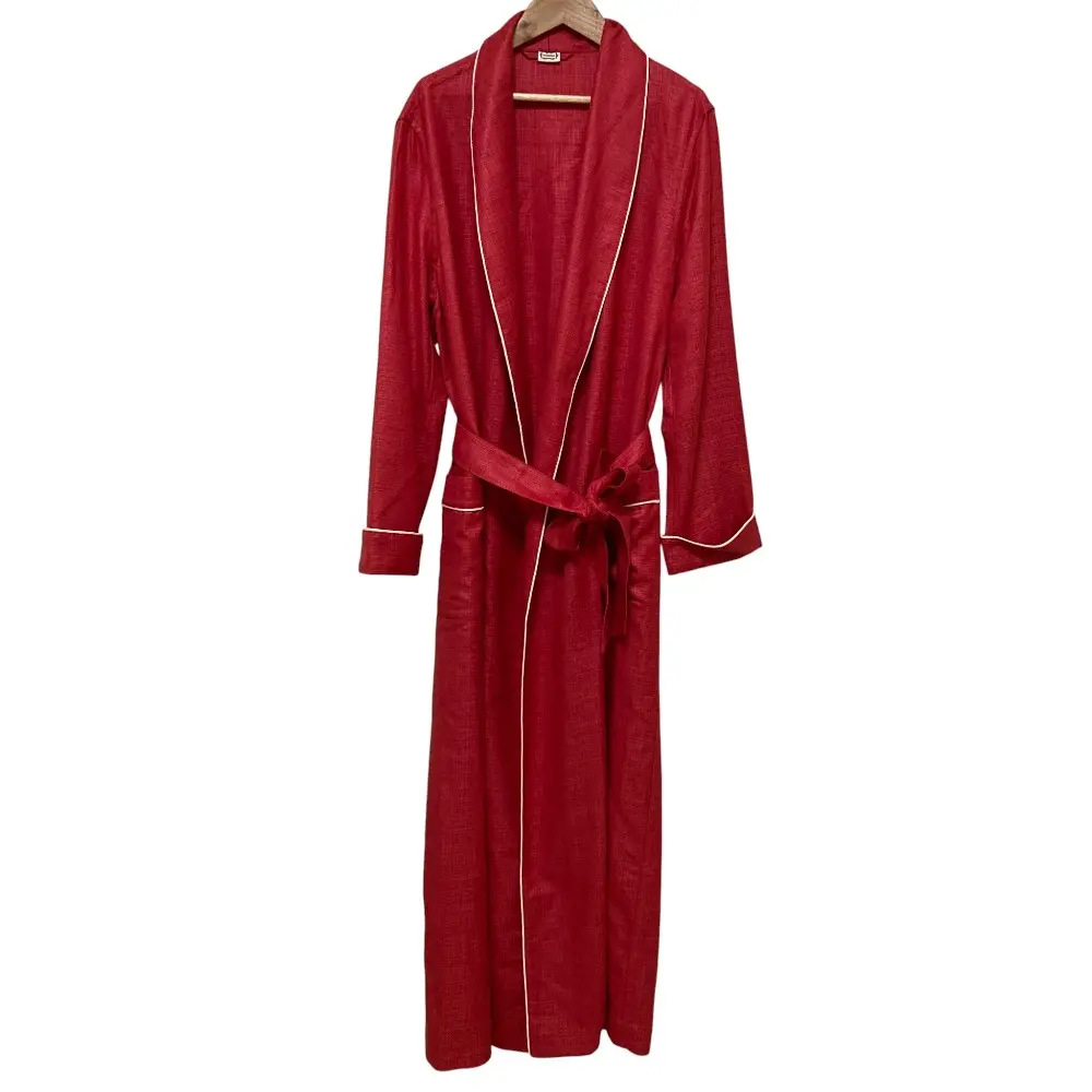 AGNONA アニオナ ウールシルク ガウンコート サイズ42 レッド