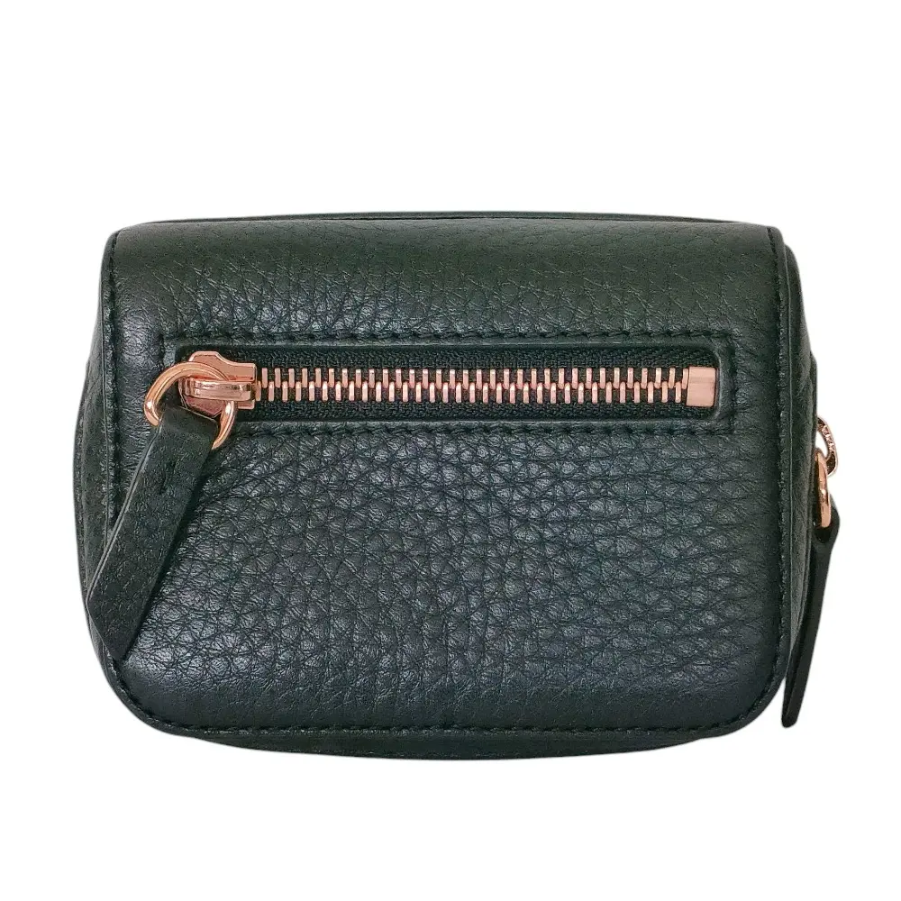 Alexander Wang アレキサンダーワン レザー ラウンドファスナー コンパクトウォレット コインケース 財布 ブラック