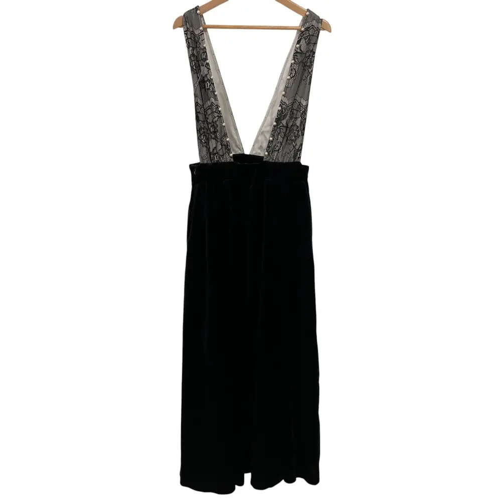 AMERI アメリ PEARL DOCKING DRESS ロング ワンピース ジャンパースカート F ブラックの買取実績【2025年3月買取】