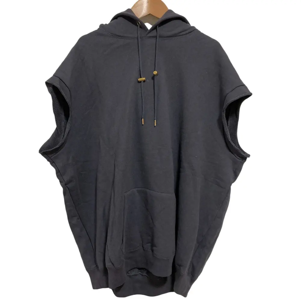 AMERICANA アメリカーナ アパルトモン別注 スリーブレス プルオーバーパーカー チャコールグレー