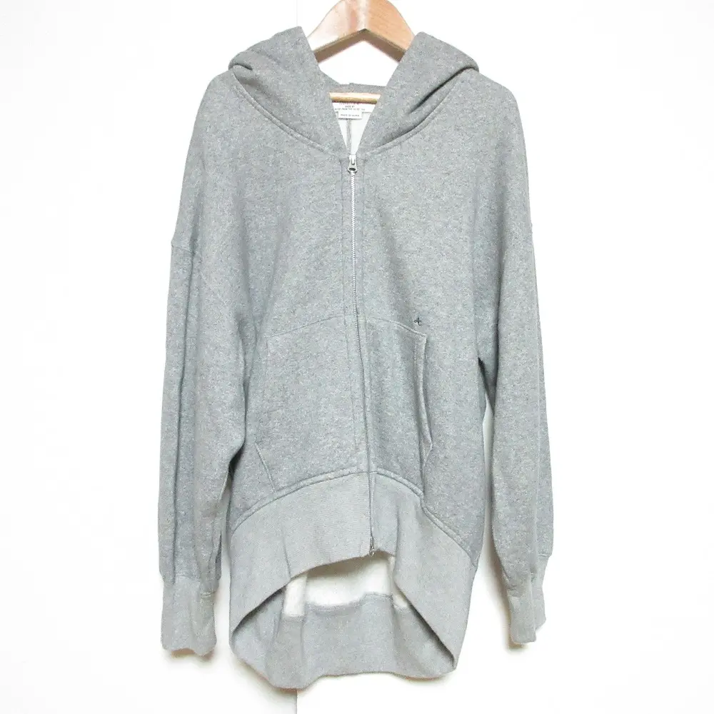 24AW AMERICANA アメリカーナ WIDE FULLZIP HOODIE オーバーサイズ パーカー グレー