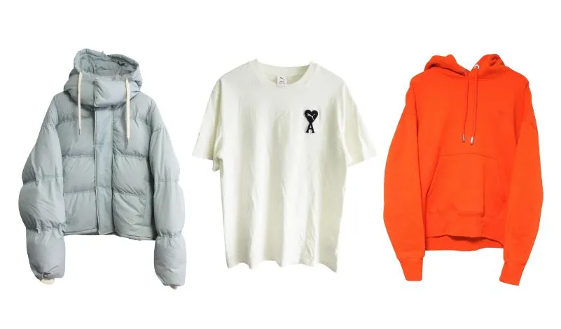 AMI PARIS(アミパリス) の近年アイテムは高価買取のポイントが高いです