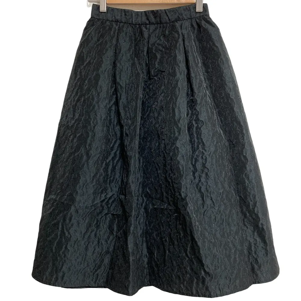 23AW ANAYI アナイ エンブロイダリースカート サイズ34 ブラック