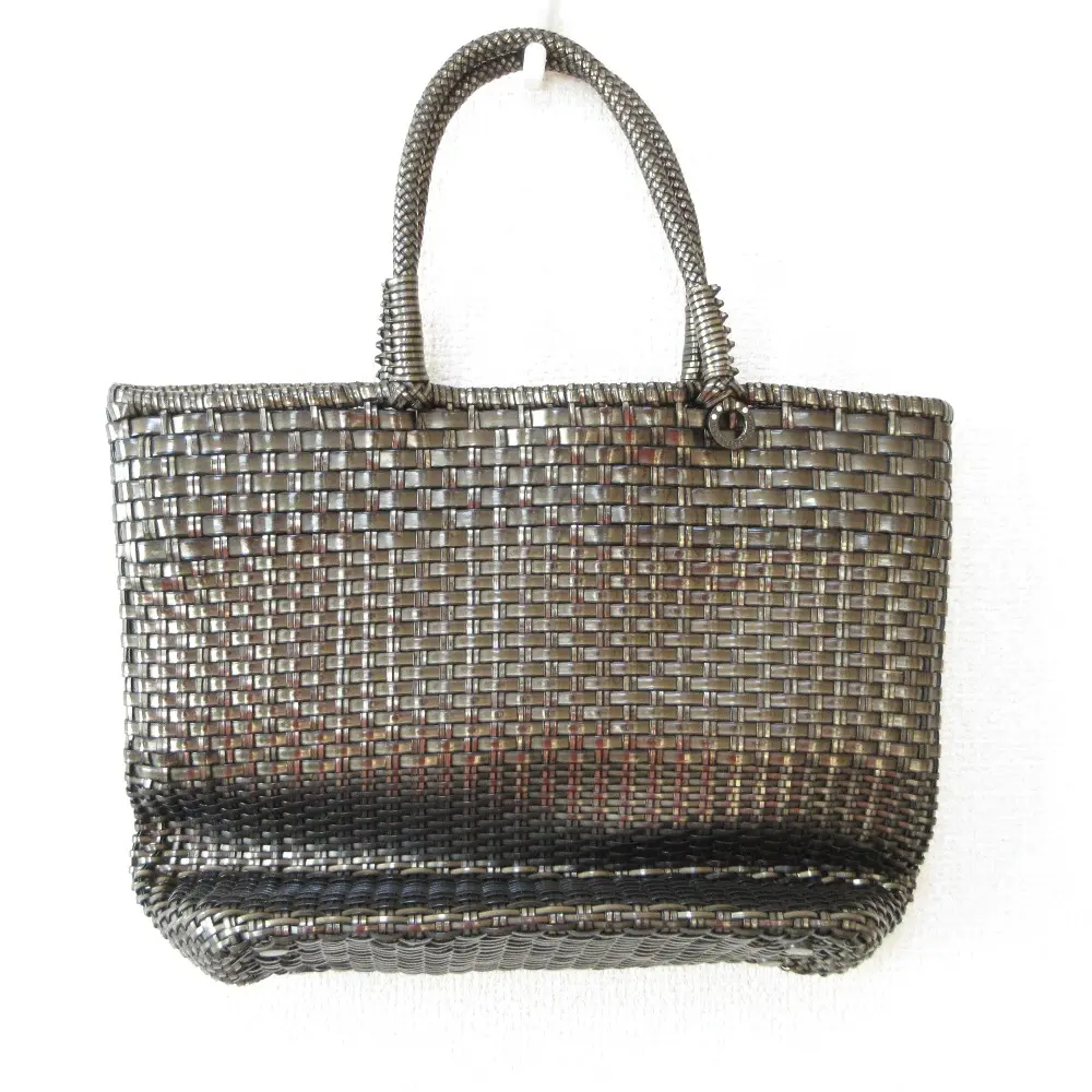 ANTEPRIMA アンテプリマ イントレッチオ 横型 ワイヤーバッグ ハンドバッグ トートバッグ ブロンズ