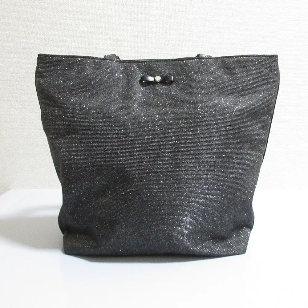 ANTEPRIMA アンテプリマ ブリッロ ボウ トートバッグ ブラック シルバー