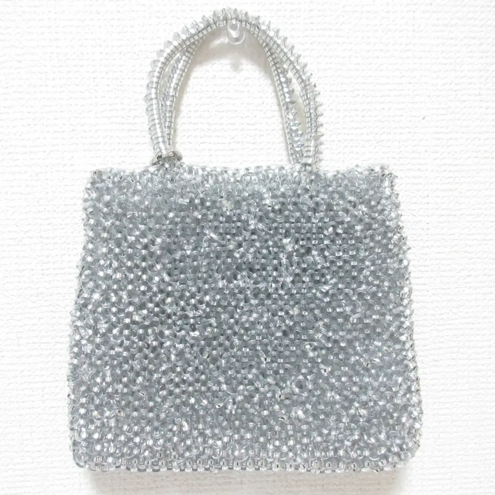 ANTEPRIMA アンテプリマ スタンダード ミニアトゥーラ PVC 2WAY チェーン ワイヤーショルダーバッグ シルバーカラー