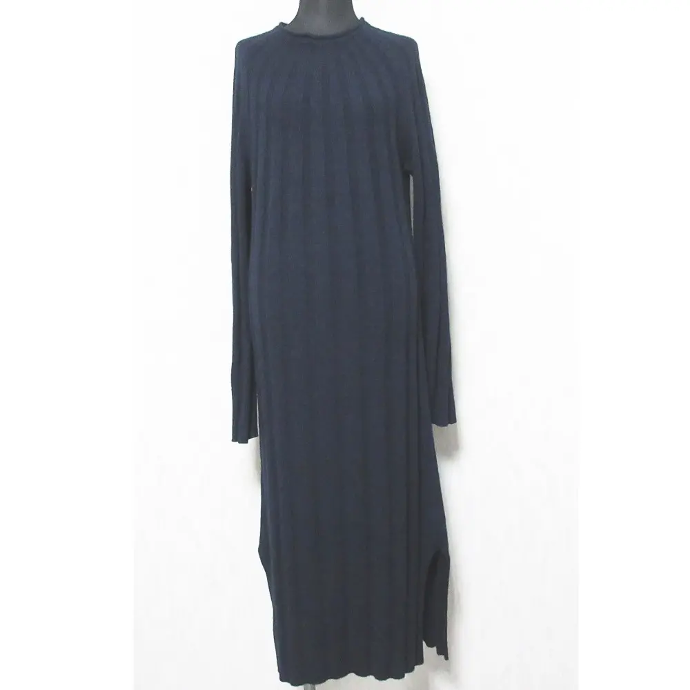 AP STUDIO エーピーストゥディオ RIB Knit Dress ロング リブニットドレス ワンピース 18080586110010 ネイビー