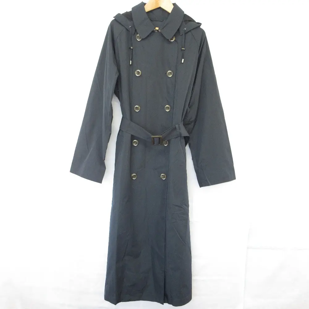 Aquascutum アクアスキュータム レインコート トレンチコート M～Ⅼ ネイビー