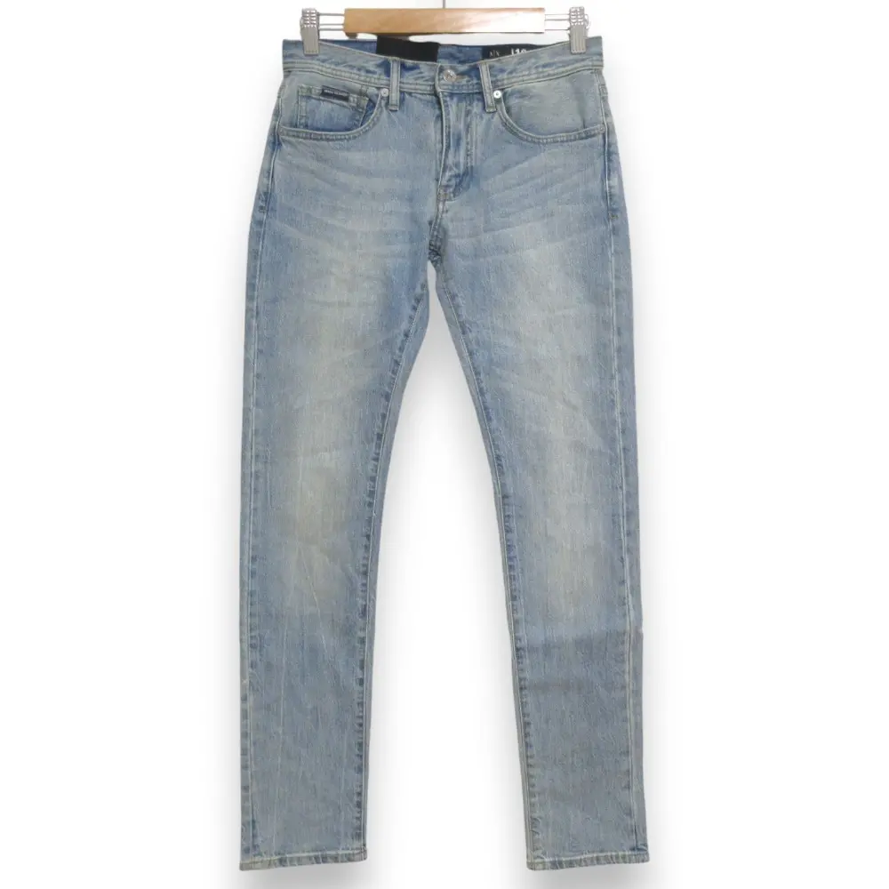 ARMANI EXCHANGE アルマーニエクスチェンジ J13 ストレッチ ウォッシュ加工 スリム デニムパンツ ジーンズ W28 ライトインディゴ
