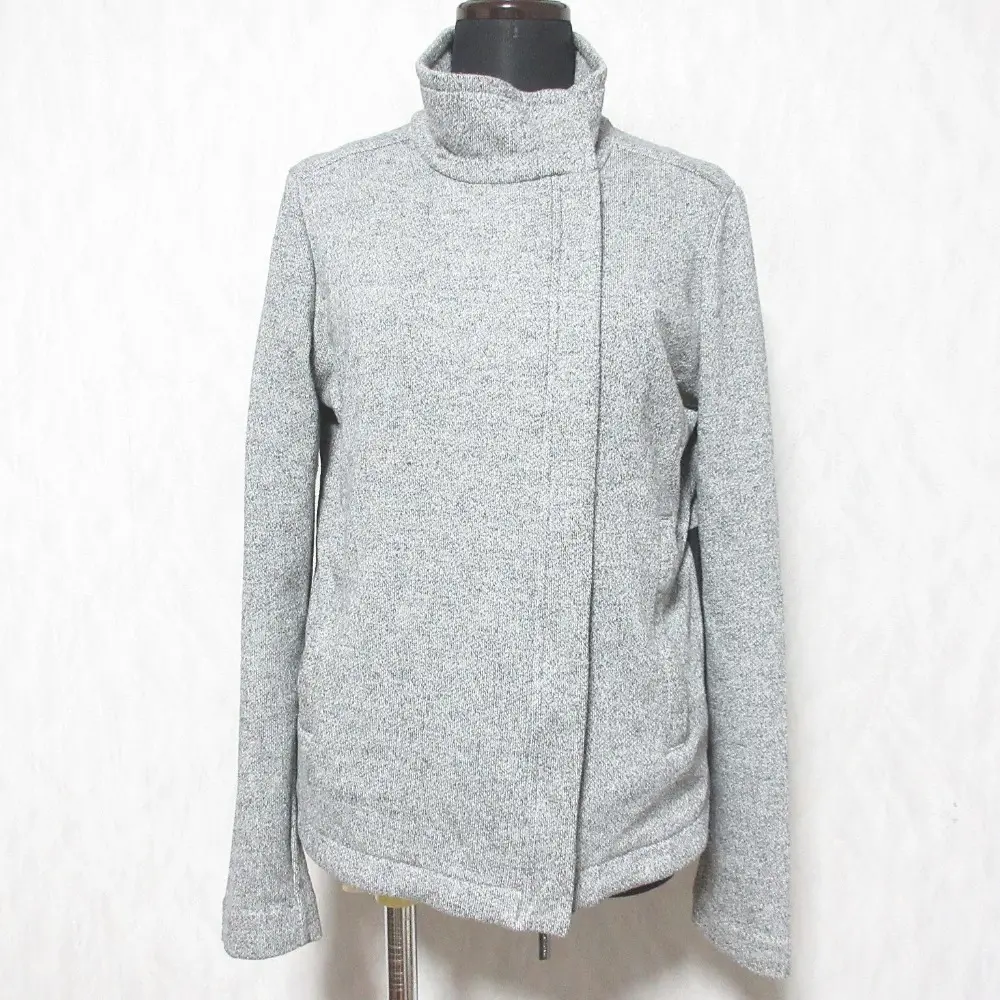 ARMANI EXCHANGE アルマーニエクスチェンジ キルティング 切替 ニットジャケット ブルゾン S グレー ブラック
