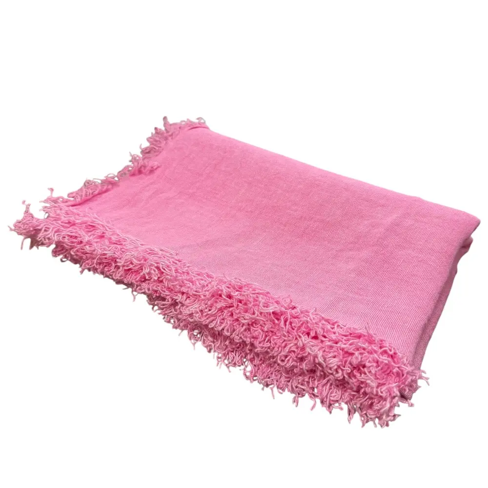 ASAUCE MELER アソースメレ ロンハーマン別注 リネン100％ ストール ショール ピンク