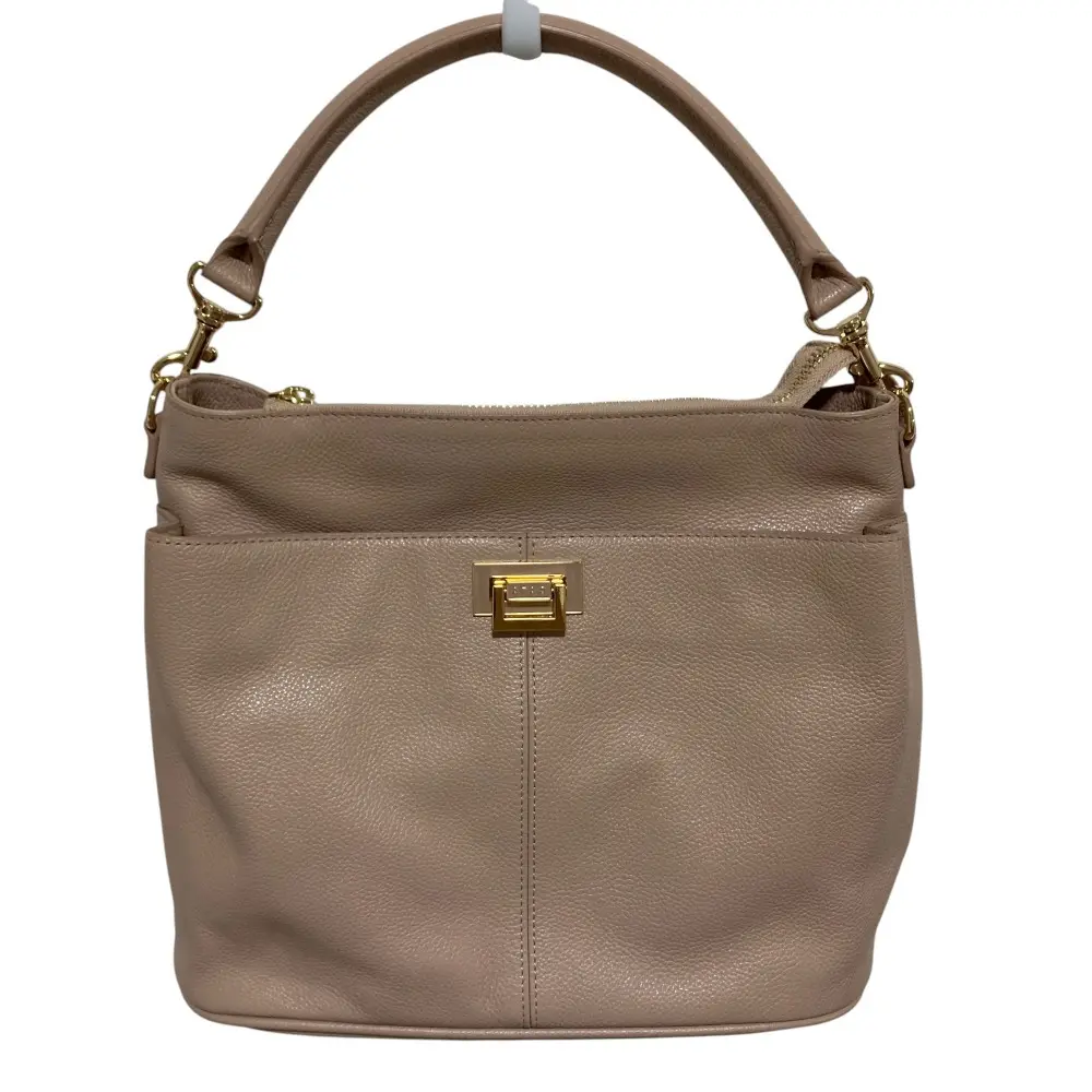 ATAO アタオ WEEKEND 撥水レザー 2WAY ショルダーバッグ ヌード ベージュ系