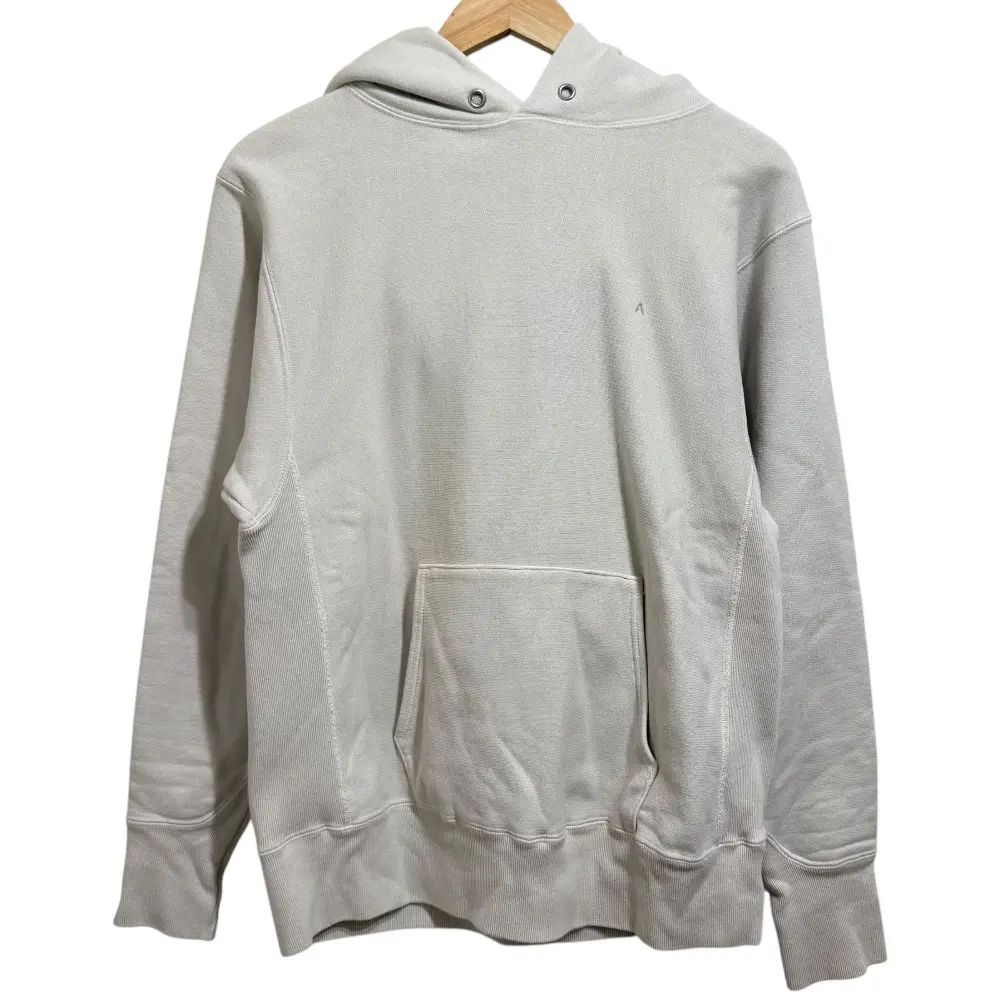 22SS ATON エイトン NATURAL DYE URAKE HOODIE プルオーバー パーカー オーバーサイズ 02 ライトベージュの買取実績【2025年3月買取】