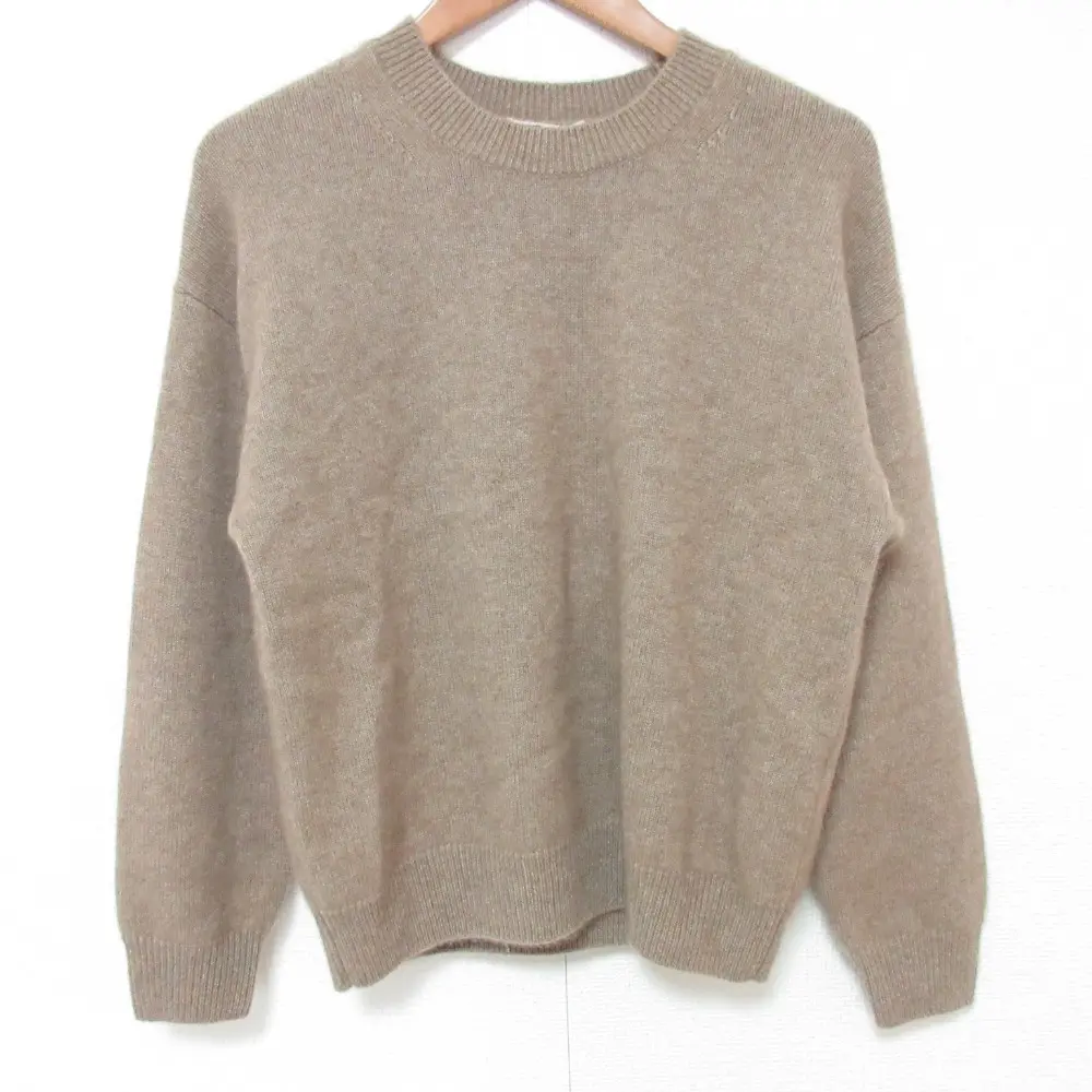 21AW AURALEE オーラリー BABY CASHMERE KNIT P/O カシミヤ100% ニット セーター A21AP05BC 0 モカ