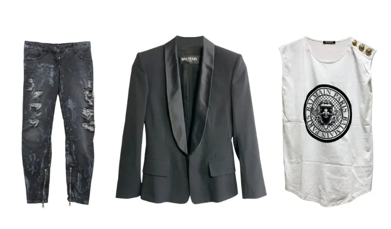 BALMAIN（バルマン）のアイコニックなデザインは特に買取強化中です