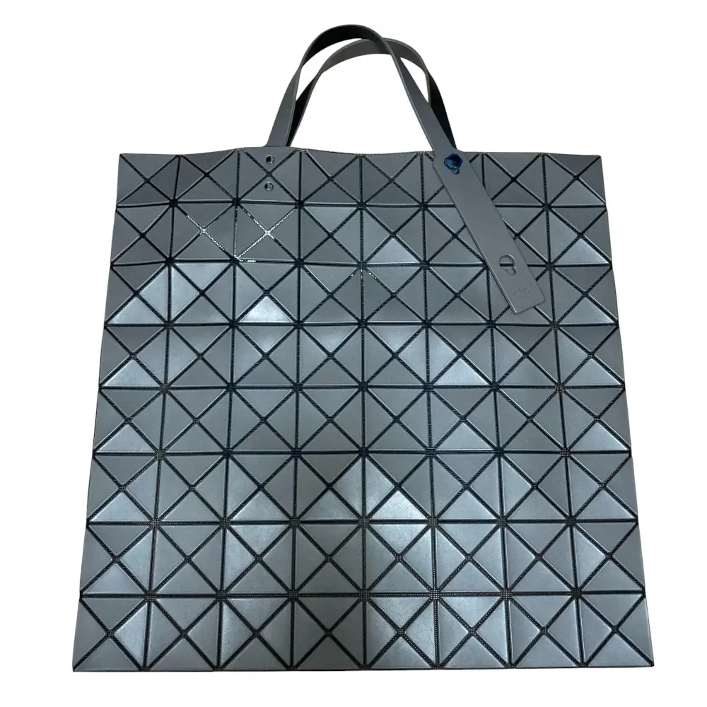 25SS BAO BAO ISSEY MIYAKE バオバオ イッセイミヤケ ロック マット トートバッグ BB51-AG682 グレー