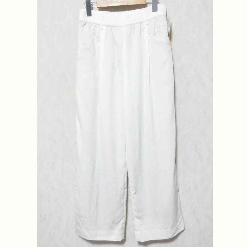 25SS BEARDSLEY ビアズリー ポケットバギーパンツ BEZ1051202A0006 サイズF ホワイト