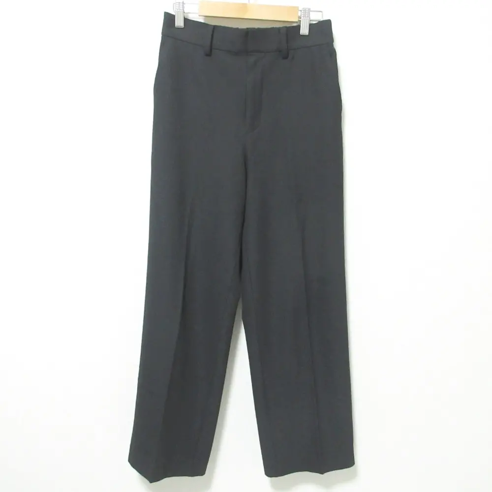 23AW BEAUTY&YOUTH ビューティー＆ユース アローズ 裏起毛バックゴムストレートパンツ 16142995894 M ブラック
