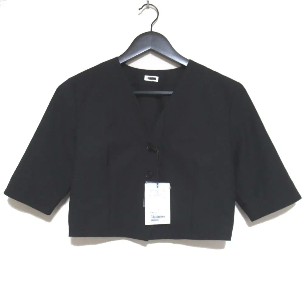 H BEAUTY&YOUTH UNITED ARROWS エイチビューティー ユース ユナイテッドアローズ Vネック カーディガン M ブラック