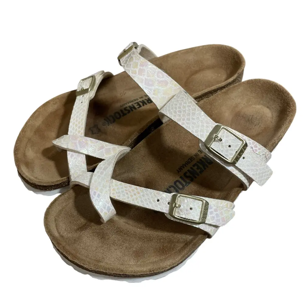BIRKENSTOCK ビルケンシュトック Mayari マヤリ コンフォート フラット サンダル 36 23cm相当 ホワイト系