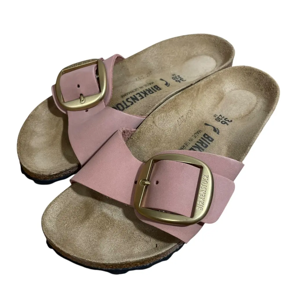 BIRKENSTOCK ビルケンシュトック Madrid Big Buckle マドリッド コンフォート フラット サンダル 36 23cm ピンク
