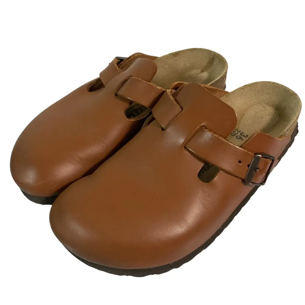 BIRKENSTOCK ビルケンシュトック ボストン レザーサンダル サイズ36 23cm ブラウン