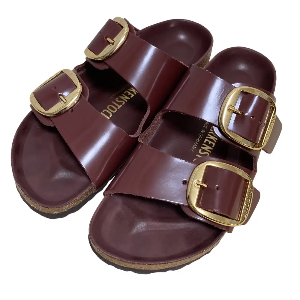 BIRKENSTOCK ビルケンシュトック アリゾナ ビッグバックル サンダル サイズ36 約23cm チョコレートカラー