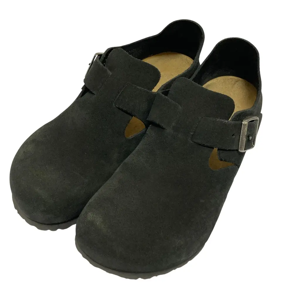BIRKENSTOCK LONDON ビルケンシュトック ロンドン スエード シューズ サイズ39 25cm ブラックの買取実績【2025年11月買取】