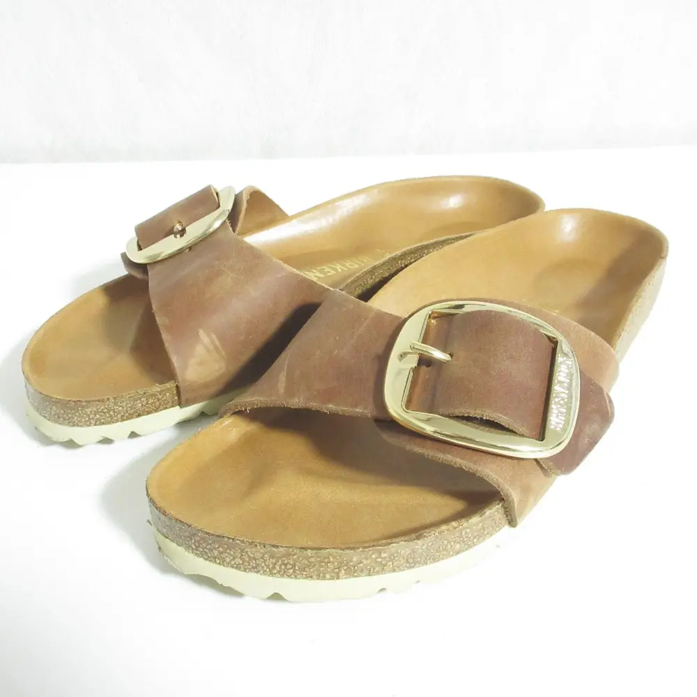 BIRKENSTOCK ビルケンシュトック マドリッド サンダル サイズ37 24.0cm程度ブラウン
